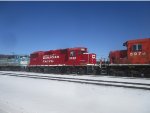 CP 3102 in the Snow